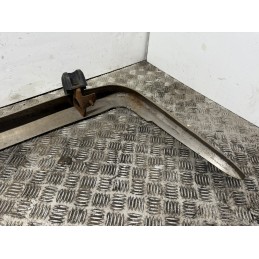 PARAURTI POSTERIORE ALFA ROMEO GIULIA NUOVA SUPER 1974 1977 ORIGINALE USATO ACCIAIO INOX ROSTRI EPOCA  A3015