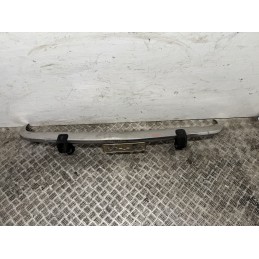 PARAURTI ANTERIORE ALFA ROMEO GIULIA NUOVA SUPER 1974 1977 ORIGINALE USATO ACCIAIO INOX ROSTRI EPOCA  A3016