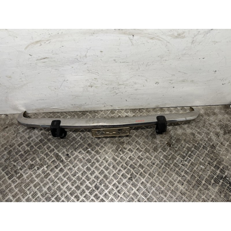PARAURTI ANTERIORE ALFA ROMEO GIULIA NUOVA SUPER 1974 1977 ORIGINALE USATO ACCIAIO INOX ROSTRI EPOCA A3016 PARAURTI ANTERIORE ALFA ROMEO GIULIA NUOVA SUPER 1974 1977 ORIGINALE USATO ACCIAIO INOX ROSTRI EPOCA A3016