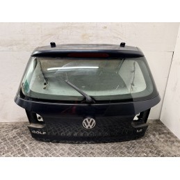COFANO PORTELLONE POSTERIORE VOLKSWAGEN GOLF VI 6 SERIE BLU 2008 2012 BAGAGLIAIO USATO 5K6827025J  B3020