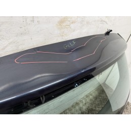 COFANO PORTELLONE POSTERIORE VOLKSWAGEN GOLF VI 6 SERIE BLU 2008 2012 BAGAGLIAIO USATO 5K6827025J  B3020