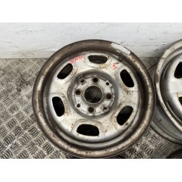 4 CERCHI IN FERRO 13 VOLKSWAGEN GOLF II MK2 POLO II 1983 1992 5.5JX13H2 321601025J  B3033