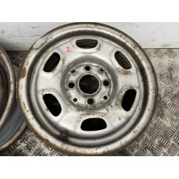 4 CERCHI IN FERRO 13 VOLKSWAGEN GOLF II MK2 POLO II 1983 1992 5.5JX13H2 321601025J  B3033