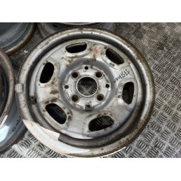 4 CERCHI IN FERRO 13 VOLKSWAGEN GOLF II MK2 POLO II 1983 1992 5.5JX13H2 321601025J  B3033