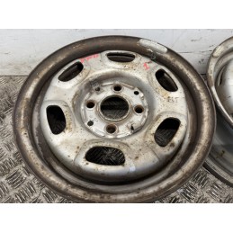4 CERCHI IN FERRO 13 VOLKSWAGEN GOLF II MK2 POLO II 1983 1992 5.5JX13H2 321601025J  B3033
