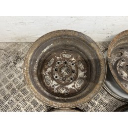 4 CERCHI IN FERRO 13 VOLKSWAGEN GOLF II MK2 POLO II 1983 1992 5.5JX13H2 321601025J  B3033