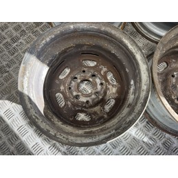 4 CERCHI IN FERRO 13 VOLKSWAGEN GOLF II MK2 POLO II 1983 1992 5.5JX13H2 321601025J  B3033