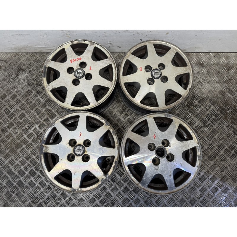 4 CERCHI IN LEGA 14 LANCIA THEMA DELTA ORIGINALI USATI 1988 2000  B3037