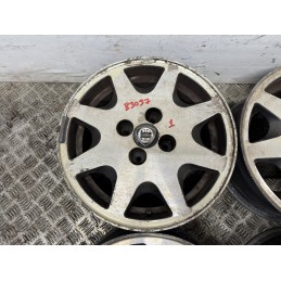 4 CERCHI IN LEGA 14 LANCIA THEMA DELTA ORIGINALI USATI 1988 2000  B3037