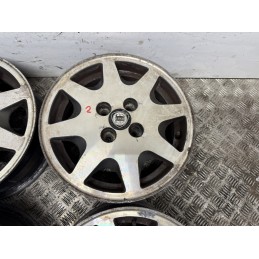 4 CERCHI IN LEGA 14 LANCIA THEMA DELTA ORIGINALI USATI 1988 2000  B3037