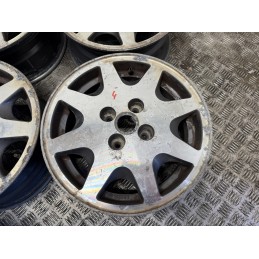 4 CERCHI IN LEGA 14 LANCIA THEMA DELTA ORIGINALI USATI 1988 2000  B3037