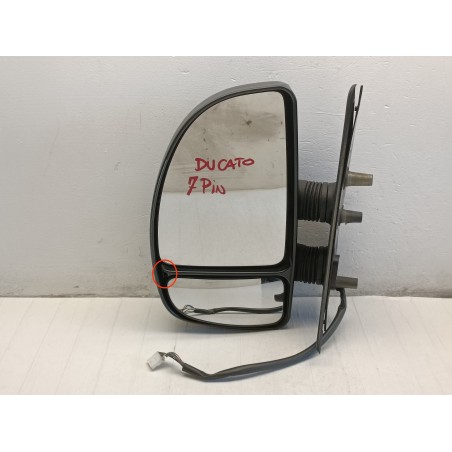 SPECCHIETTO RETROVISORE SINISTRO 7 PIN ELETTRICO FIAT DUCATO 2 1999 2006  A9221