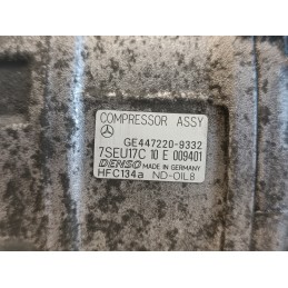 COMPRESSORE ARIA CONDIZIONATA CLIMA MERCEDES CLASSE E W211 GE447220-9332  A9232