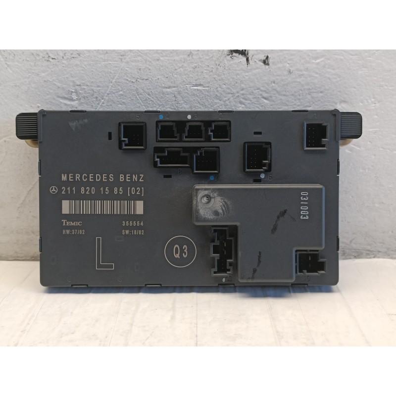 CENTRALINA CHIUSURA PORTA SINISTRA MERCEDES CLASSE E W211 2118201585 A9235 CENTRALINA CHIUSURA PORTA SINISTRA MERCEDES CLASSE E W211 2118201585 A9235