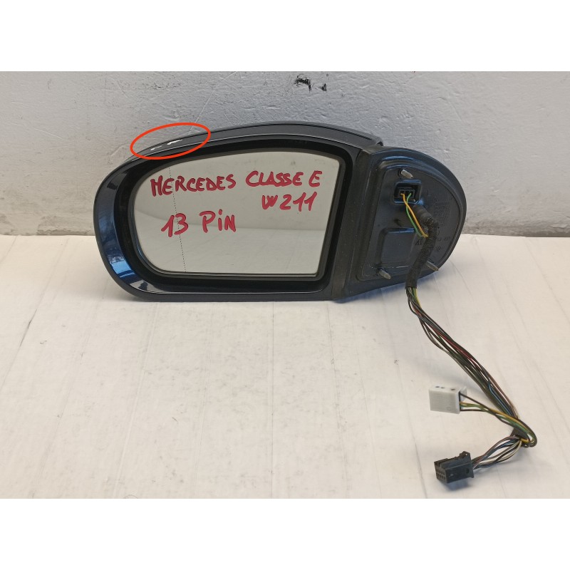 SPECCHIETTO RETROVISORE SINISTRO MERCEDES CLASSE E W211 13PIN RICHIUDIBILE A9236 SPECCHIETTO RETROVISORE SINISTRO MERCEDES CLASSE E W211 13PIN RICHIUDIBILE A9236