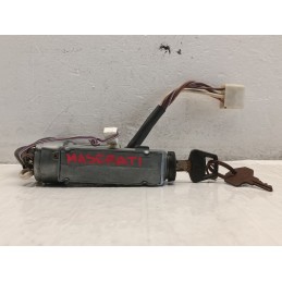 BLOCCHETTO ACCENSIONE AVVIAMENTO CHIAVE MASERATI BITURBO 1982 1992  A9238