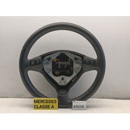 VOLANTE PELLE COMANDI MERCEDES CLASSE A W169 A1694600503 2004 2012  A9239