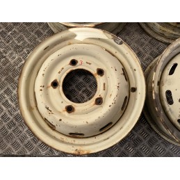 4 CERCHI IN FERRO 16 FIAT CAMPAGNOLA AR76 GIANNETTI 5KX16 1974  B3034