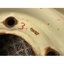 4 CERCHI IN FERRO 16 FIAT CAMPAGNOLA AR76 GIANNETTI 5KX16 1974  B3034