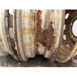4 CERCHI IN FERRO 16 FIAT CAMPAGNOLA AR76 GIANNETTI 5KX16 1974  B3034