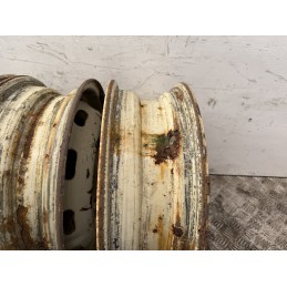 4 CERCHI IN FERRO 16 FIAT CAMPAGNOLA AR76 GIANNETTI 5KX16 1974  B3034