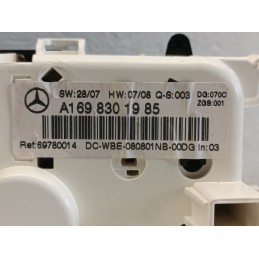 CENTRALINA COMANDI CLIMA ARIA MERCEDES CLASSE A W169 A1698301985  A9260
