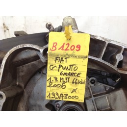 CAMBIO MANUALE FIAT GRANDE PUNTO ALFA MITO 55219775 6 MARCE 1.3 DIESEL 90CV 66KW  B1209