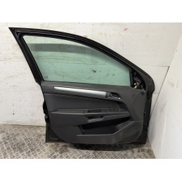 PORTA PORTIERA ANTERIORE SINISTRA SX OPEL ASTRA H NERO Z20R 2004 2011 13208421  B3079