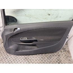 PORTA PORTIERA ANTERIORE DESTRO DX OPEL CORSA D 3P 06 15 GRIGIO USATO 93191127  B3093