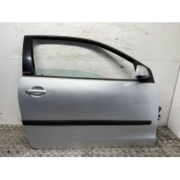 PORTA PORTIERA ANTERIORE DESTRA VOLKSWAGEN POLO 9N 3P 01 09 GRIGIO USATO 6Q3831056K  B3094