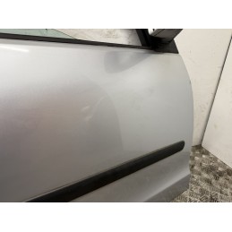 PORTA PORTIERA ANTERIORE DESTRA VOLKSWAGEN POLO 9N 3P 01 09 GRIGIO USATO 6Q3831056K  B3094
