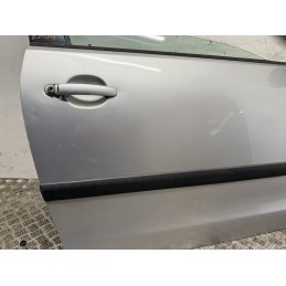 PORTA PORTIERA ANTERIORE DESTRA VOLKSWAGEN POLO 9N 3P 01 09 GRIGIO USATO 6Q3831056K  B3094