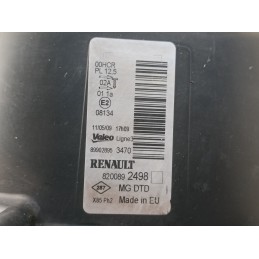 FARO FANALE ANTERIORE DESTRO RENAULT CLIO 3 2009 2012 8200892498  A9290