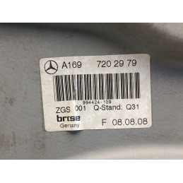 PANNELLO ALZACRISTALLI ANTERIORE SX MERCEDES CLASSE A W169 A1697202979  A9341