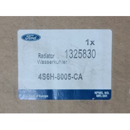 RADIATORE ACQUA NUOVO FORD FIESTA MK5 FUSION 1.4D 1325830 4S6H-8005-CA  A9368
