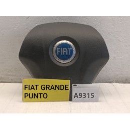 AIRBAG VOLANTE GUIDA LOGO BLU FIAT GRANDE PUNTO 07354104460  A9315