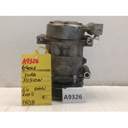 COMPRESSORE ARIA CONDIZIONATA A/C FORD FIESTA FUSION 1.4 D SANDEN SD6V12 1500822  A9326
