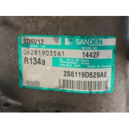 COMPRESSORE ARIA CONDIZIONATA A/C FORD FIESTA FUSION 1.4 D SANDEN SD6V12 1500822  A9326