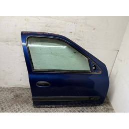 PORTA PORTIERA ANTERIORE DESTRA RENAULT CLIO 2 5P 1998 2012 BLU 7751472476  B3111