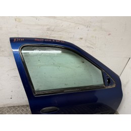 PORTA PORTIERA ANTERIORE DESTRA RENAULT CLIO 2 5P 1998 2012 BLU 7751472476  B3111