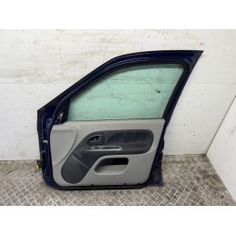 PORTA PORTIERA ANTERIORE DESTRA RENAULT CLIO 2 5P 1998 2012 BLU 7751472476  B3111