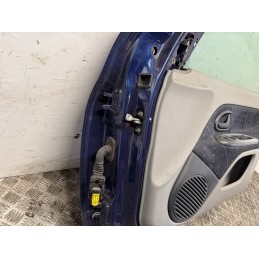 PORTA PORTIERA ANTERIORE DESTRA RENAULT CLIO 2 5P 1998 2012 BLU 7751472476  B3111