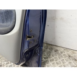 PORTA PORTIERA ANTERIORE DESTRA RENAULT CLIO 2 5P 1998 2012 BLU 7751472476  B3111