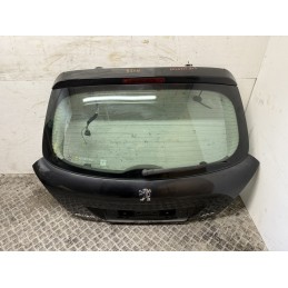 PORTELLONE COFANO POSTERIORE PEUGEOT 207 LUNOTTO BAGAGLIAIO NERO 8701CS  B3116