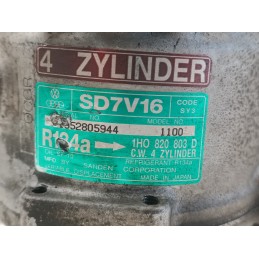 COMPRESSORE ARIA CONDIZIONATA CLIMA VOLKSWAGEN POLO 6N 1.4B 1H0820803D  A9327