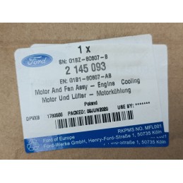 NUOVA ELETTROVENTOLA RADIATORE FORD FIESTA MK6 G1B1-8C607-AB 2145093  A9373
