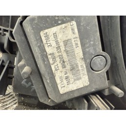 KIT RADIATORE ACQUA ELETTROVENTOLA MERCEDES CLASSE E W211 3.2D A2115003202 A2115001154  B3044