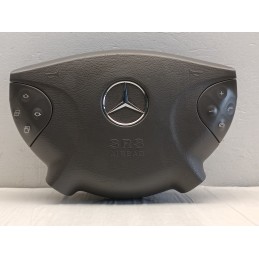 AIRBAG VOLANTE COMANDI MERCEDES CLASSE E W211 2002 2009 61245240F  A9379