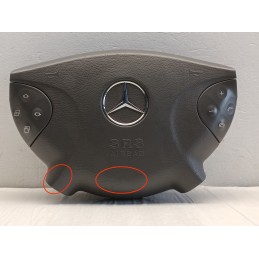 AIRBAG VOLANTE COMANDI MERCEDES CLASSE E W211 2002 2009 61245240F  A9379