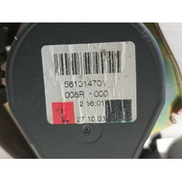 CINTURA DI SICUREZZA ANTERIORE SINISTRA MERCEDES CLASSE E W211 561014701  A9382